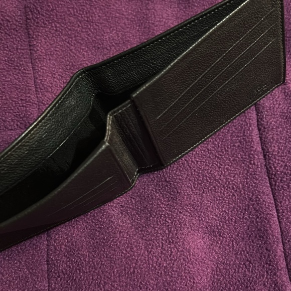 Ferree Vintage Black Leather Wallet - Never used - Picture 3 of 3